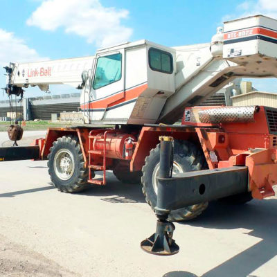 Tecnocarga: Grúa hidráulica todo terreno link belt rtc 8022