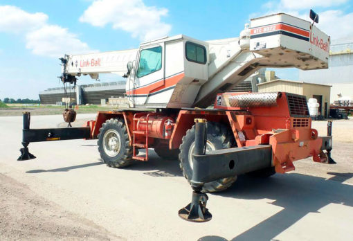 Tecnocarga: Grúa hidráulica todo terreno link belt rtc 8022