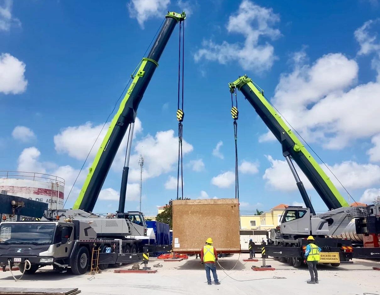 Maniobras especializadas en Cancún y Riviera Maya
