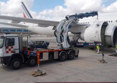 Cambio de motor Airfrance